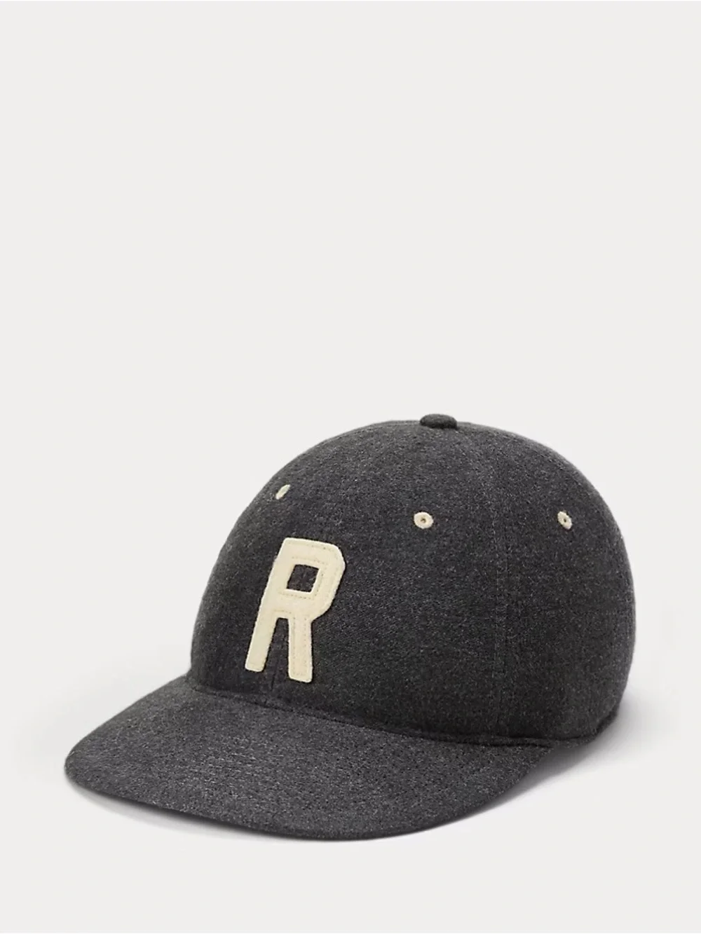 Polo Ralph Lauren Brushed Chamois Ball Cap Medium Grey Heather 